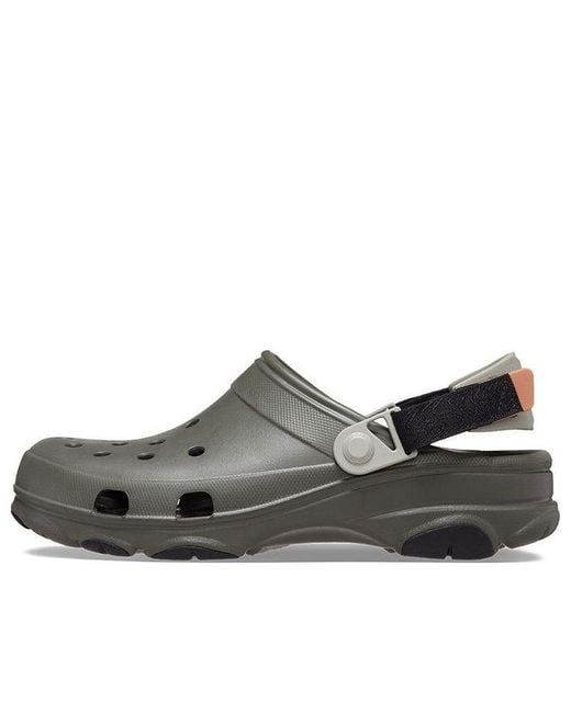 CROCSTM Brown All-Terrain Clogs 'Dusty Multi' for men