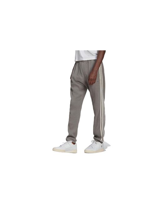 Adidas Gray Originals Sports Stripe Logo Casual Long Pants/Trousers for men