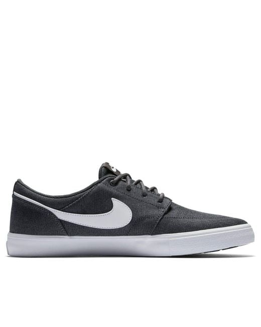 Nike Blue Portmore 2 Sb Solar 'Anthracite' for men