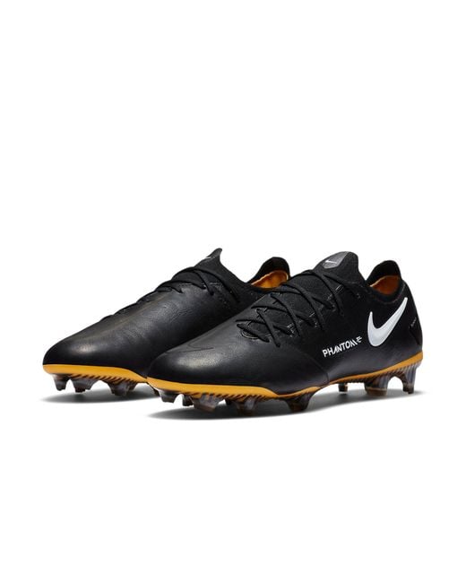 Nike Black Phantom Gt Elite Tech Craft Fg Pro' for men