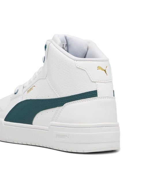 PUMA White Ca Pro Mid Malachite' for men