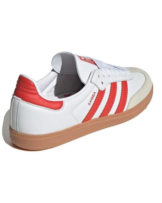 Adidas White (Wmns) Samba Og Solar Gum'
