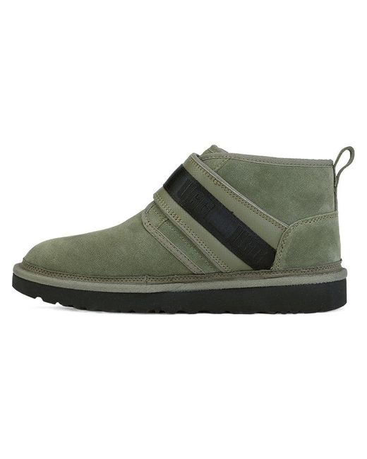 Ugg Green Neumel Snapback Fleece Lined for men