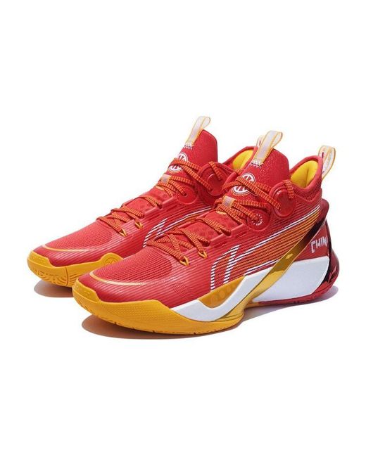 Li-ning Red Sonic 10 Ultra Mid 'Flame' for men