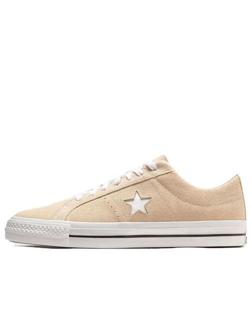 Converse Natural One Star Pro Classic Suede 'Oat Milk' for men