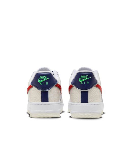 Nike White (Wmns) Air Force 1 '07 Lx 'Just Do It