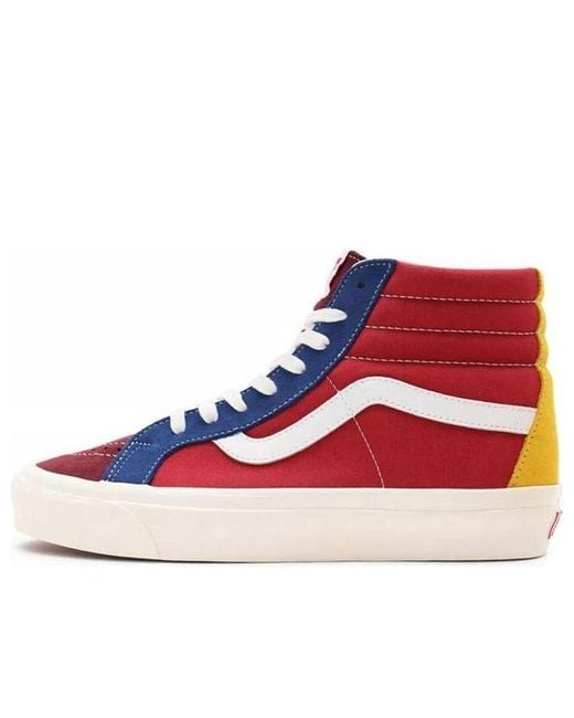 Vans Blue Anaheim Factory Sk8-Hi 38 Dx for men