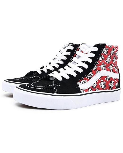Vans Red Sk8-Hi for men