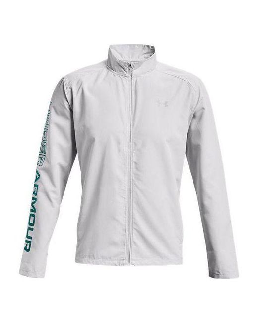 Under Armour Gray Storm Run Jacket for men