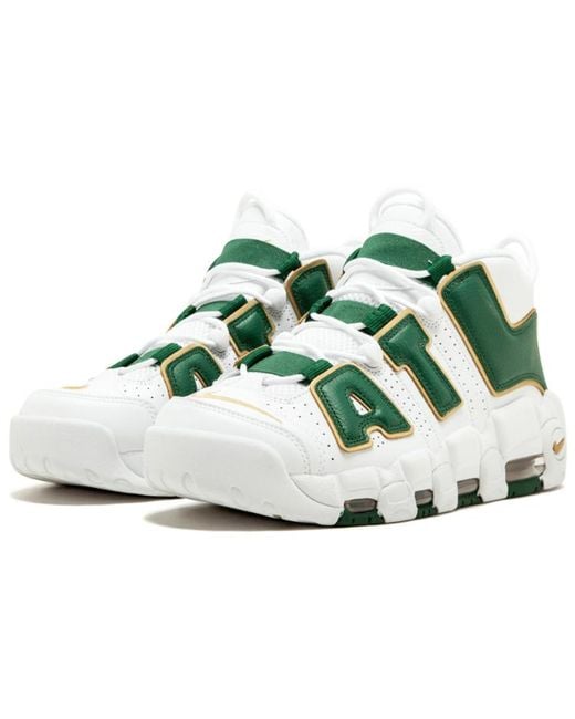 Nike Green Air More Uptempo Qs 'Atlanta' for men