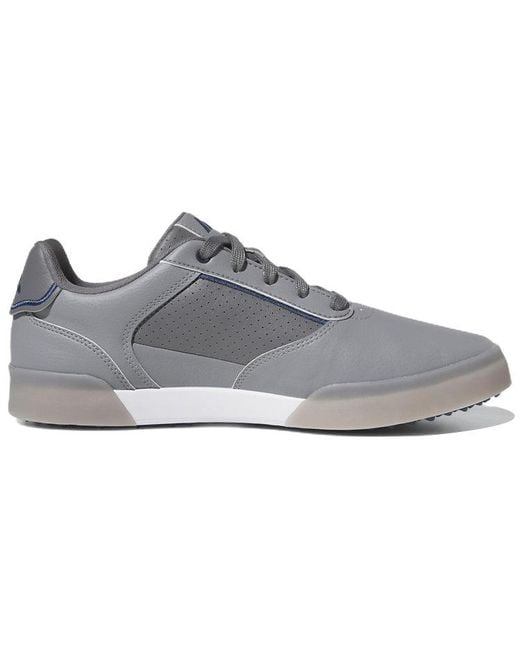 Adidas Gray Retrocross Spikeless Golf Crew' for men