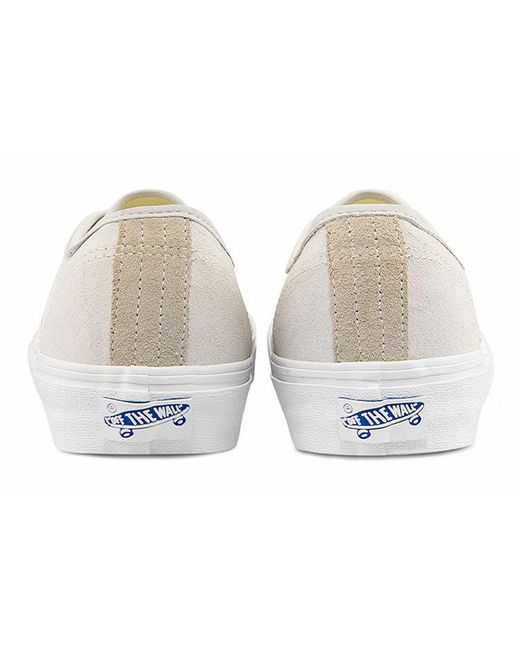 Vans White Authentic Vr3 Lx 'Blanc De Blanc' for men