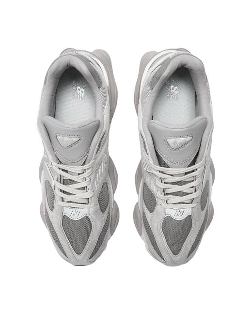 New Balance White 9060 'Concrete' for men