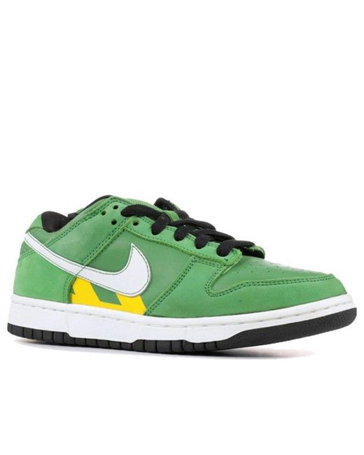 Nike Green Sb Dunk Low Pro 'Taxi Series Tokyo' for men