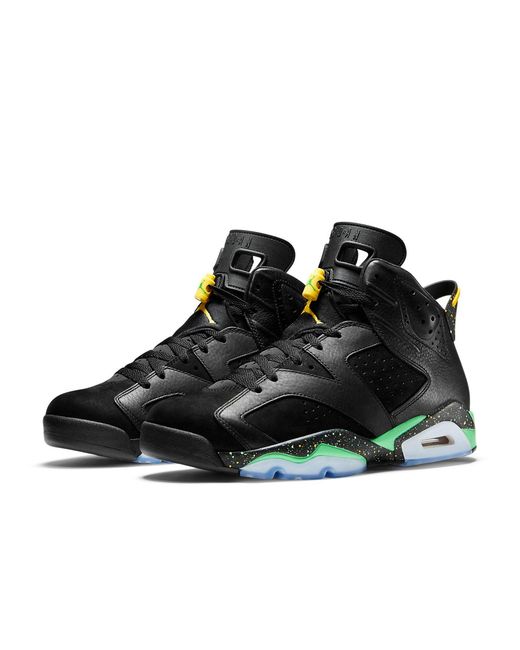 Nike Black Air 6 Retro 'Brazil Pack' 688446-020 for men