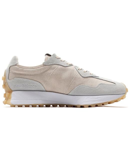 New Balance White (Wmns) 327 'Light'