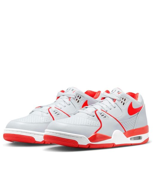 Nike White Air Flight 89 Low 'Pure Platinum Picante' for men