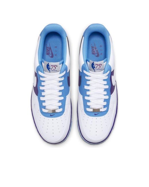 Nike Blue X Nba Air Force 1 '07 Lv8 '75Th Anniversary for men