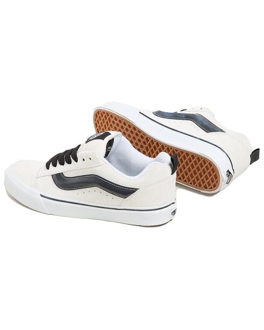 Vans White Knu-Skool 'Suede' for men