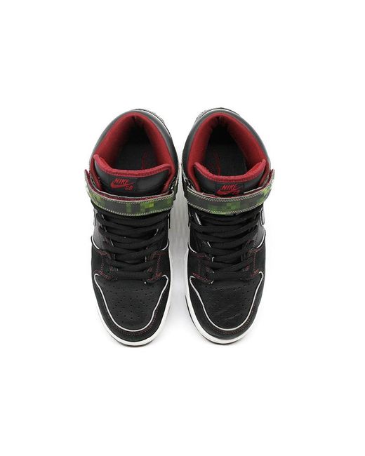 Nike Black Dunk Mid Elite Sb 'Nitraid' for men