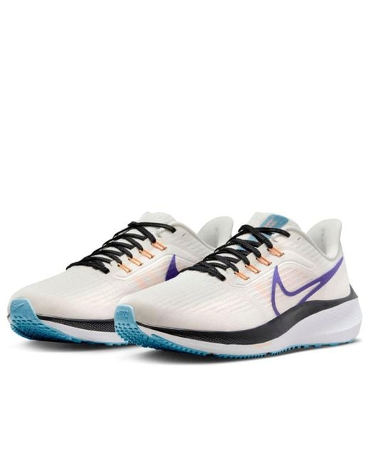 Nike White (Wmns) Air Zoom Pegasus 39 'Sail Cerulean'