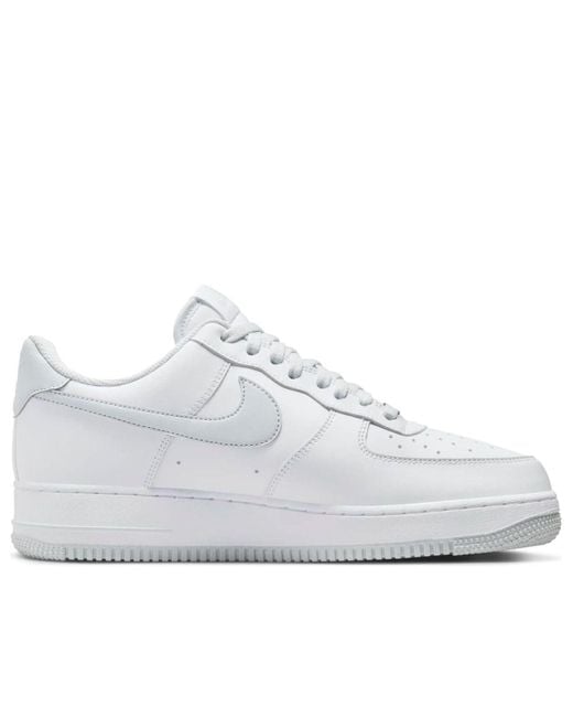 Nike White Air Force 1 Low 'Pure Platinum' for men