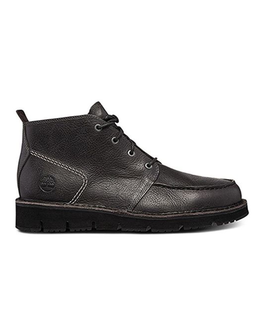 Timberland Black Westmore Moc-toe Chukka Boots for men
