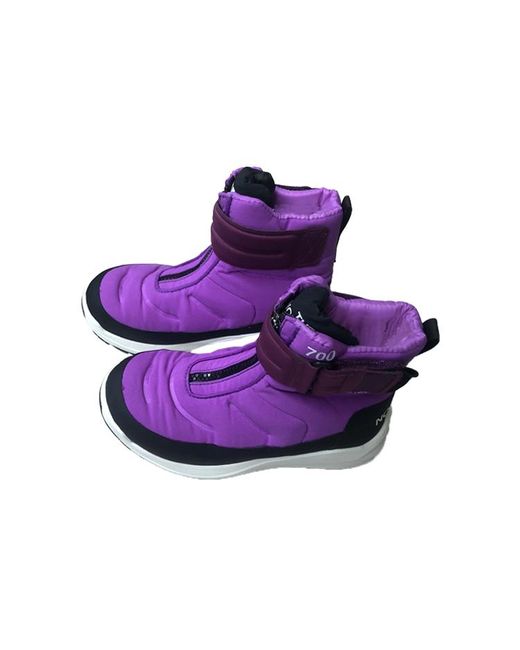 The North Face Purple Nuptse Ii Strap Waterproof Boots