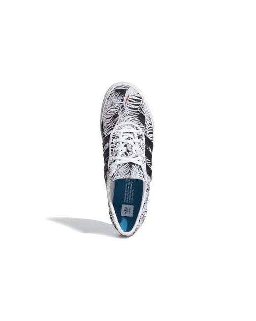 Adidas White Adi Ease 'Palm Leaves' for men