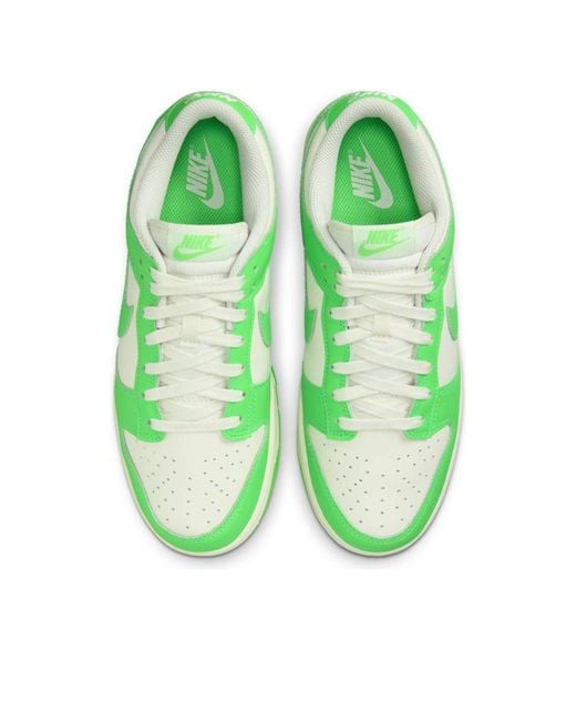 Nike Green Dunk Low Shoes