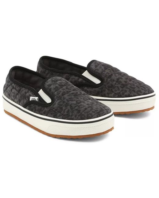 Vans Black Cheetah Slip-Er 2 Low-Top Sneakers for men
