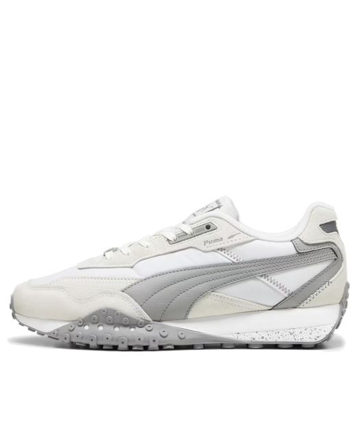 PUMA White Blacktop Rider 'Feather Stormy Slate' for men