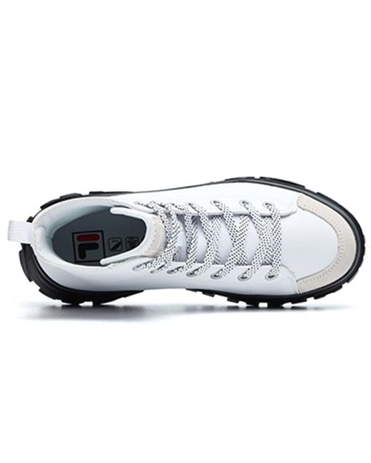 Fila Blue (Wmns) Casual High Top Outdoor