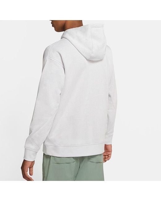 Nike White Sportswear Logo Zipper for men