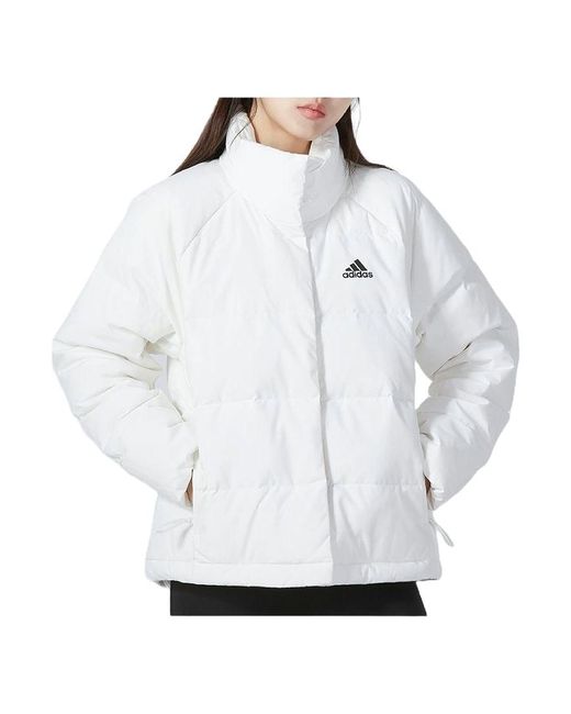 Adidas White (Wmns) Helionic Relaxed Down Jacket
