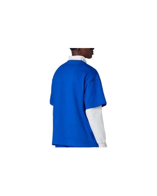Adidas Blue Version Essential French Terry T-shirt for men