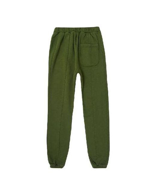 Drew House Green Sweatpants 'Grass' for men