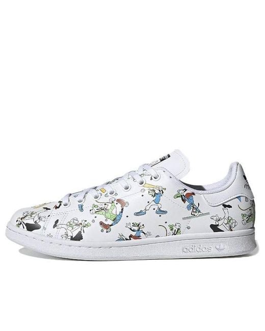Adidas White Disney X Stan Smith 'Goofy' for men