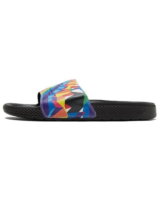 Converse Blue All Star Slide 'Pride' for men