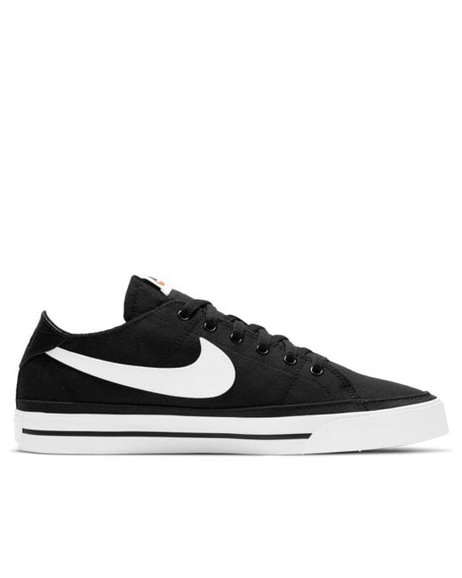 Nike Black Court Legacy Canvas for men