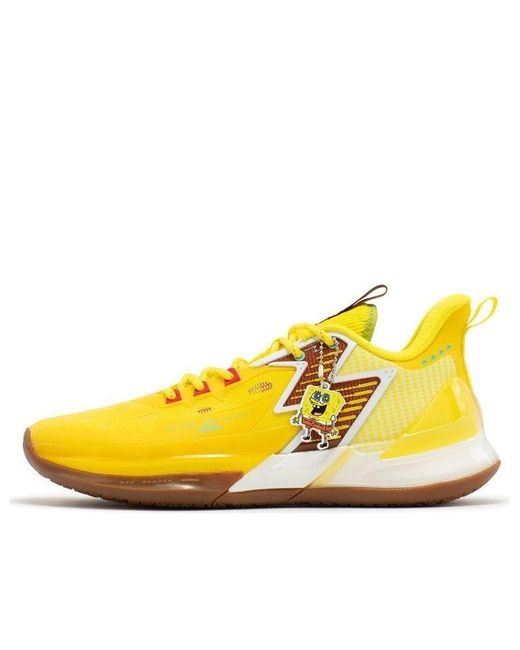 361 Degrees Yellow Big3 4.0 Quick Pro 'Spongebob' for men