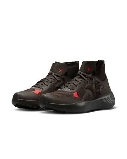 Nike Black Delta 3 Mid 'Dark Chocolate Infrared 23' for men