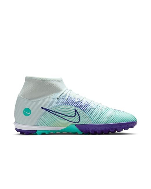 Nike Blue Mercurial Superfly 8 Academy Dream Speed Tf Turf for men