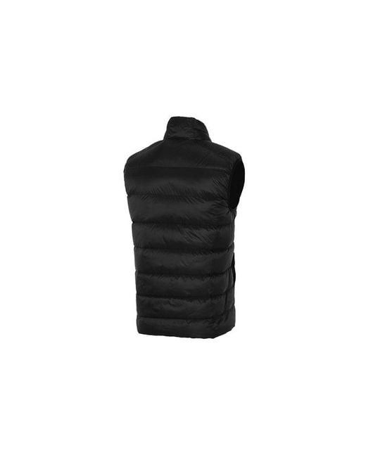 PUMA Black Logo Down Vest for men