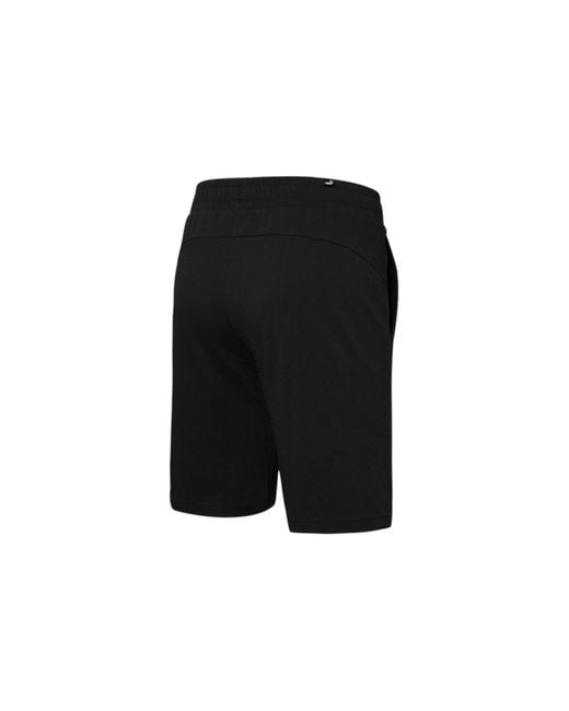 PUMA Black Essentials Short 12" Cotton for men