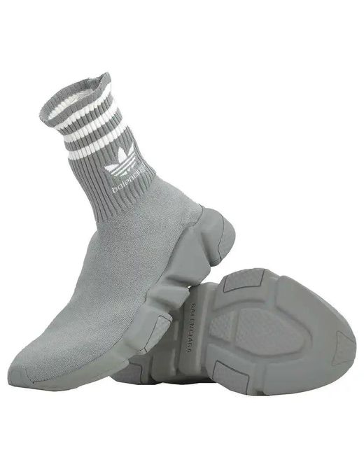 Balenciaga Gray (Wmns) X Adidas Originals Speed 1.0 Sneakers