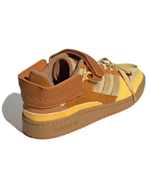 Adidas Brown Melting Sadness X Forum Exhibit Low 'Puppet Costume for men