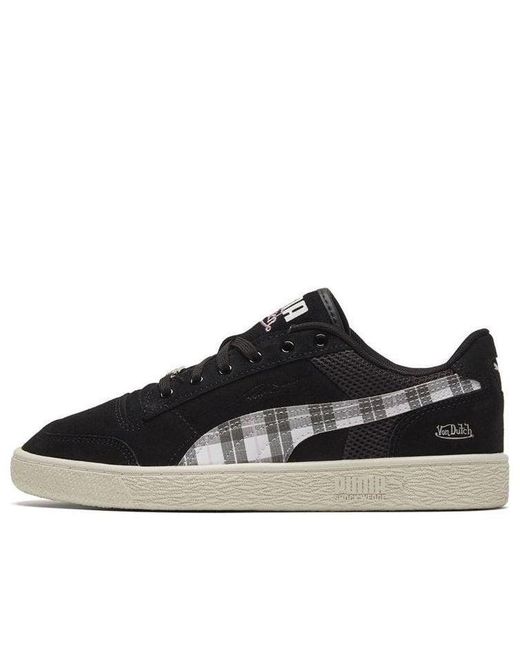 PUMA Black Von Dutch X Ralph Sampson 'Plaid Print Stripes' for men
