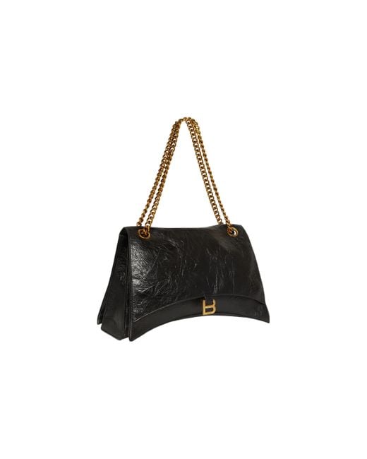 Balenciaga Black (Wmns) Crush Large Chain Bag