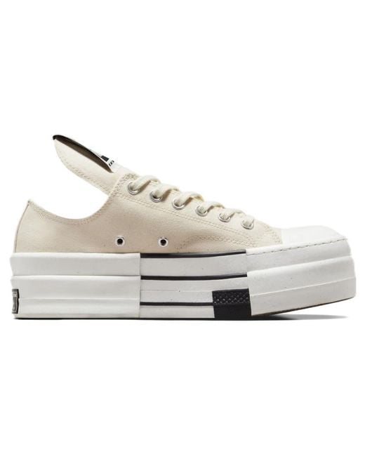 Converse White Chuck 70 Low 'Rick Owens X Drkshdw Dbl Drkstar' for men